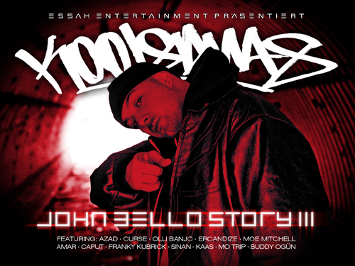 Kool Savas auf dem Cover von John Bello Story 3